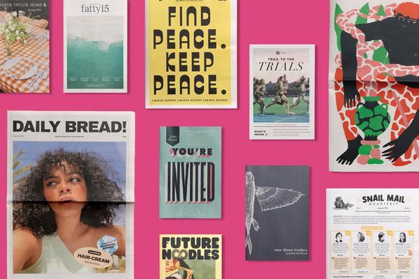 Newspaper Club print roundup. Inspiring newspaper designs for July 2021
