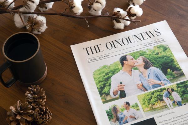The ultimate guide to making a wedding newspaper