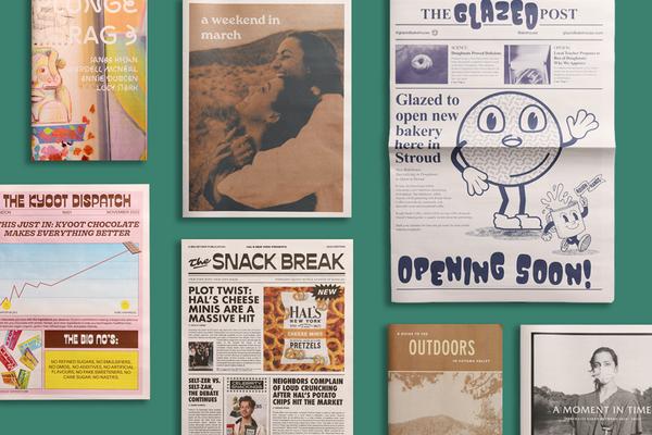 7 newspapers to inspire you in May. Printed by Newspaper Club.