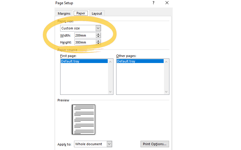 Step-by-step guide to setting up a newspaper template in Word for PC