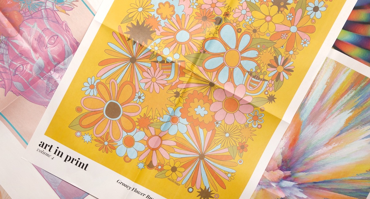 Art in Print newspaper poster project in Boston. Developed by Isenberg Projects. 