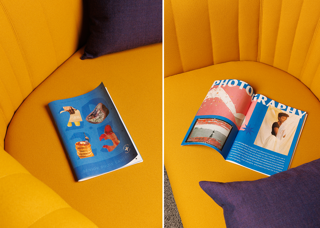 Anderson University Student Show newspaper printed by Newspaper Club