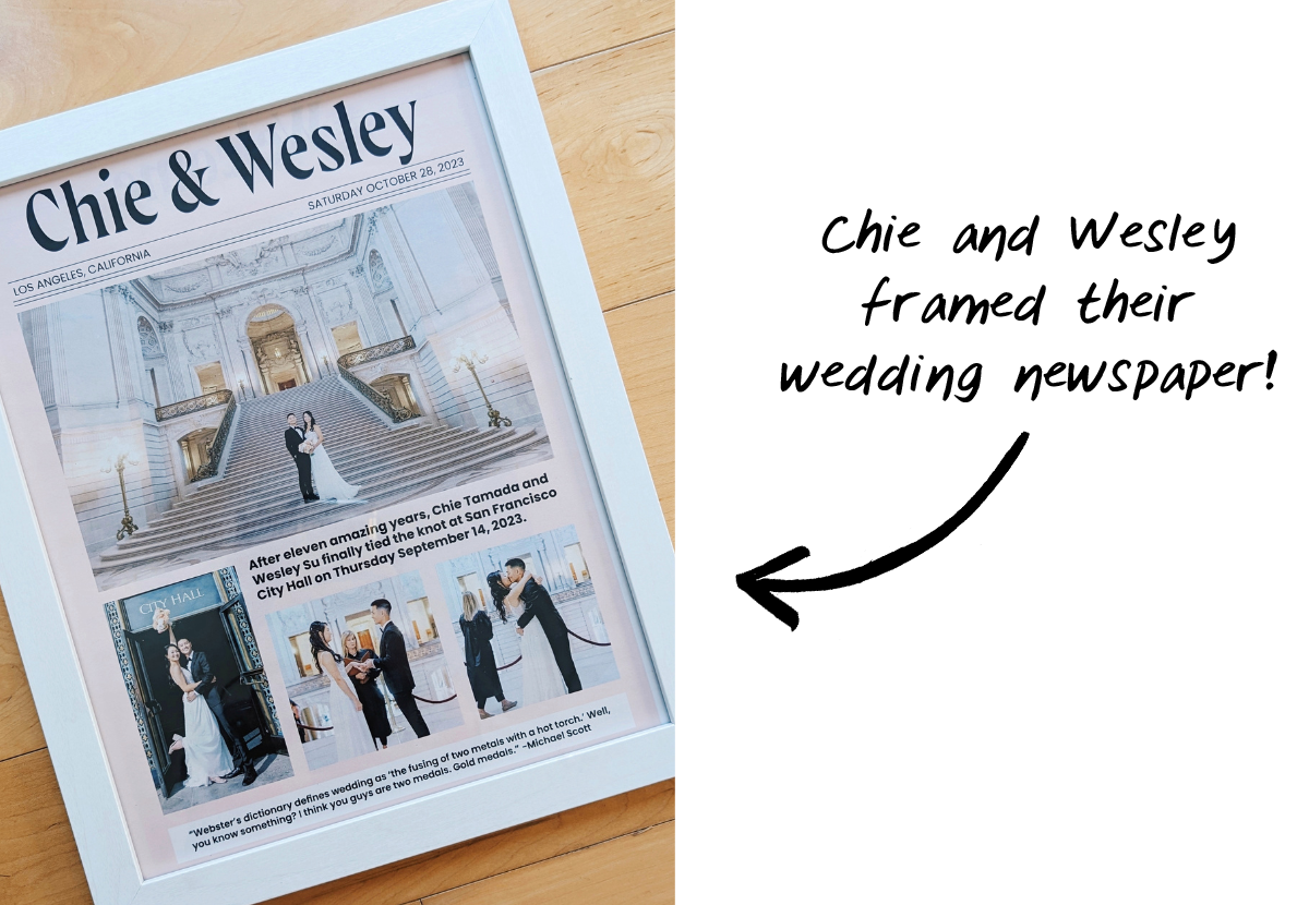 chie and wesley framed - smaller test