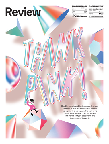 Front cover of Traditional 45gsm salmon PDF sample